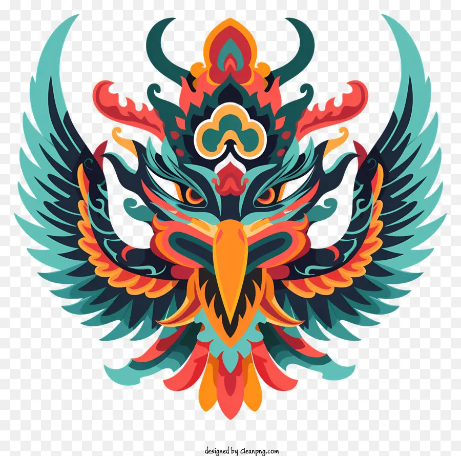 Garuda Abstracto，Simbolismo Del águila PNG