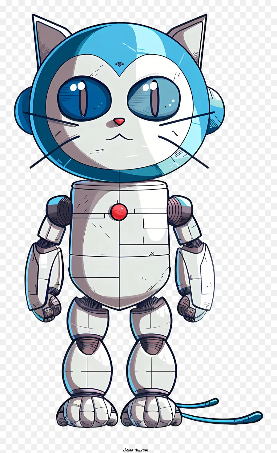 Robot De Gato，Gato Robótico PNG