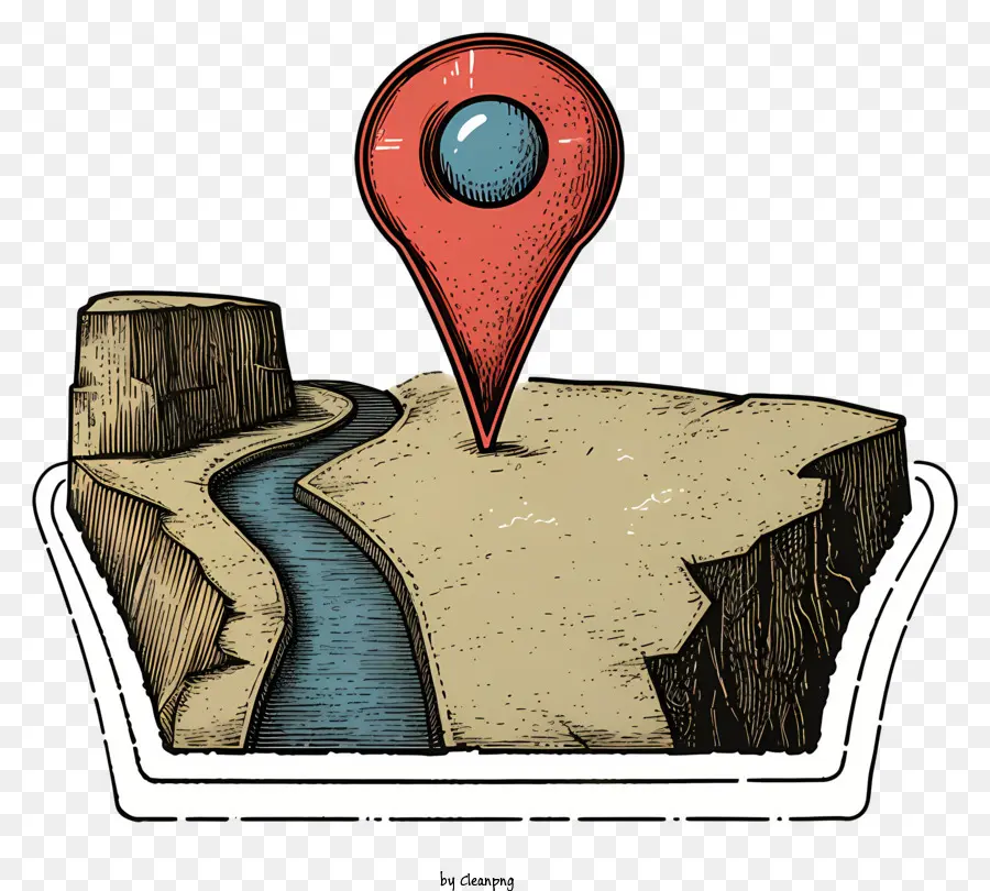 Ubicación Del Símbolo，Mapa Pin PNG