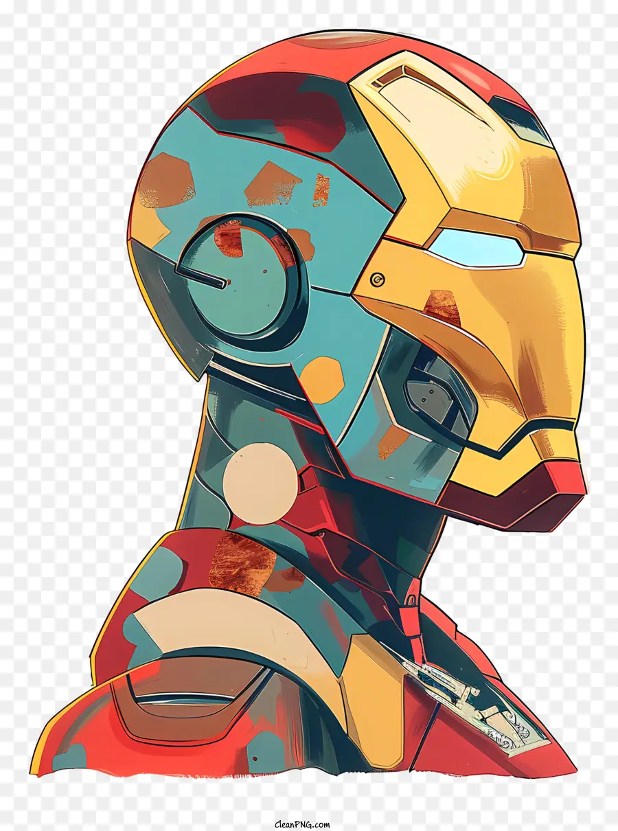 Iron Man，Traje De Hombre De Hierro PNG