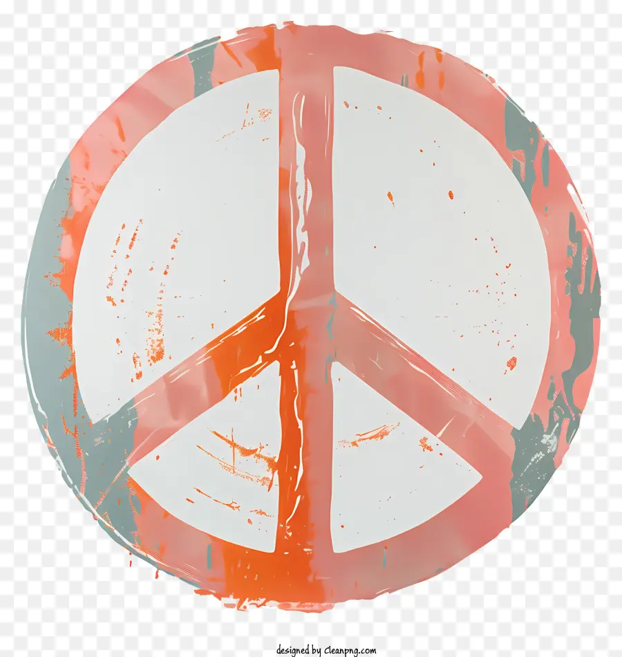 Signo De La Paz，Pintura En Aerosol PNG