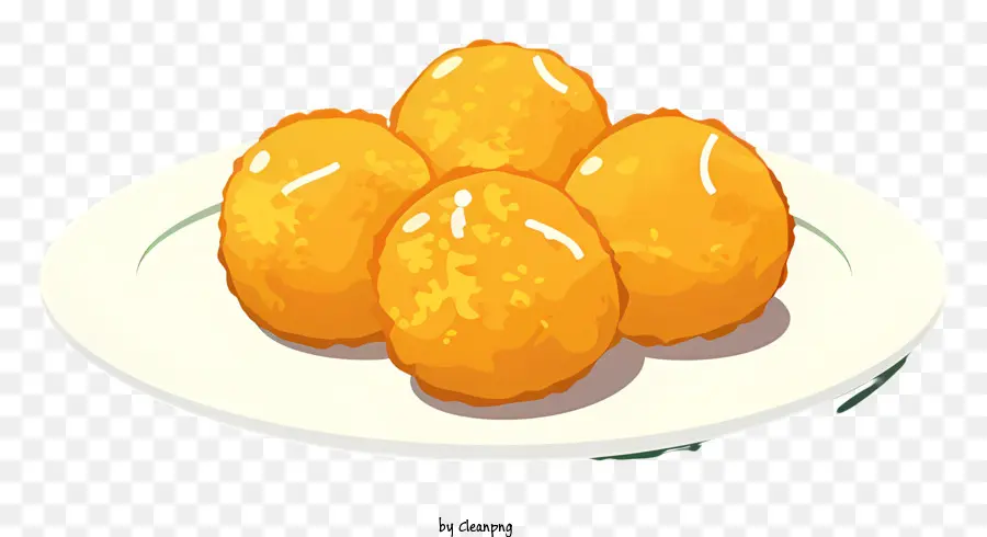 Laddu，Buñuelos De Papa Frita PNG