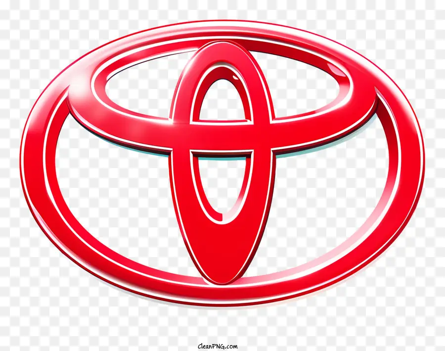 Logotipo De Toyota，Logotipo Rojo De Toyota PNG