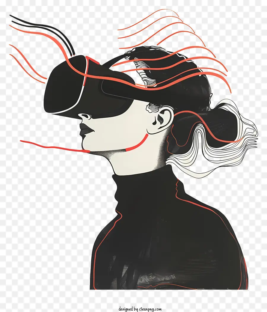 La Realidad Virtual，Gafas De Realidad Virtual PNG