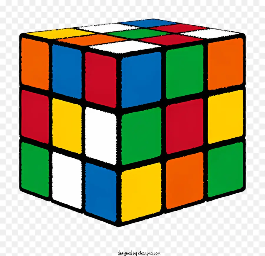 Cubo De Rubiks，Rompecabezas PNG