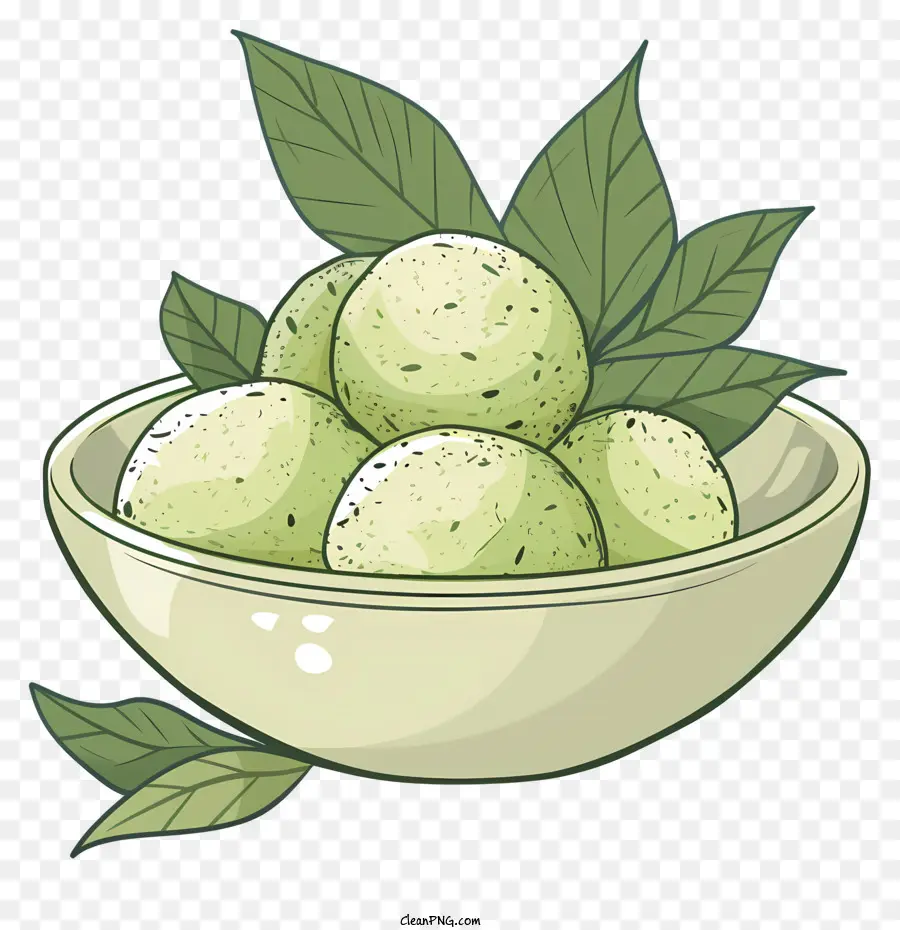 Laddu，Manzanas Verdes PNG