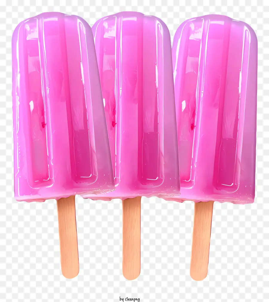 Las Paletas De Helado，Paletas De Color Rosa PNG