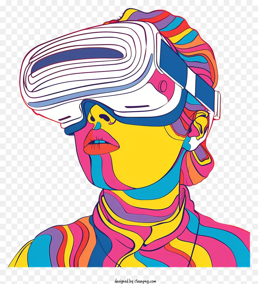 La Realidad Virtual，La Realidad Virtual Auricular PNG