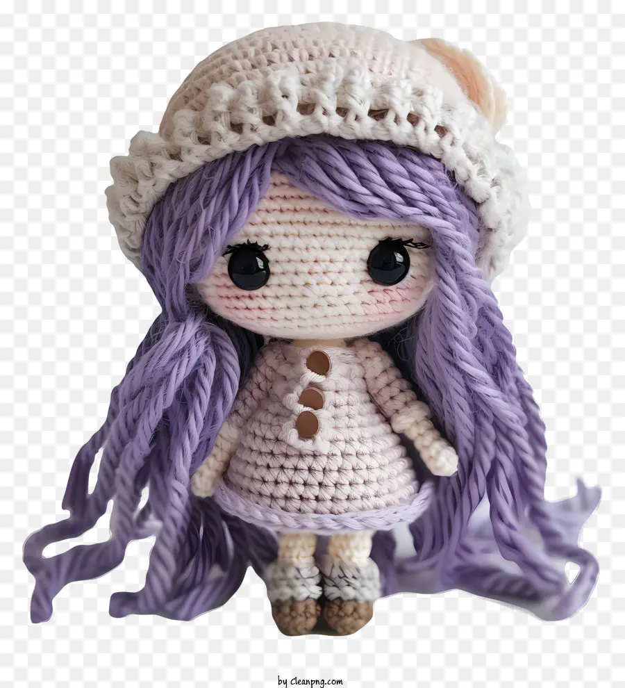 Muñeca De Crochet，Muñeca PNG