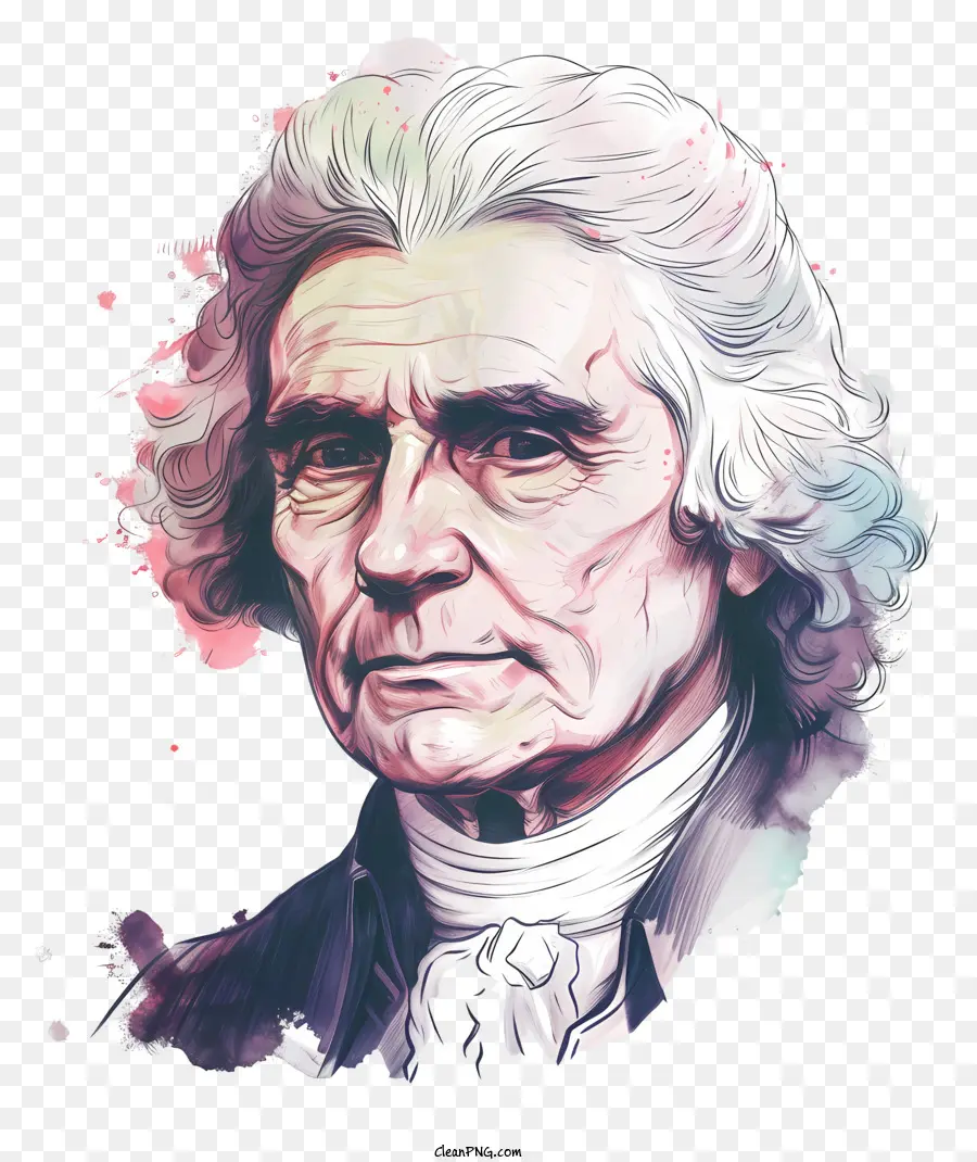 Thomas Jefferson，La Pintura De Retratos PNG