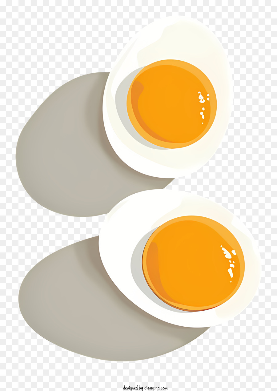 Descarga gratuita de Huevo Cocido, Huevos Duros, Plana Blanca Imágen de Png