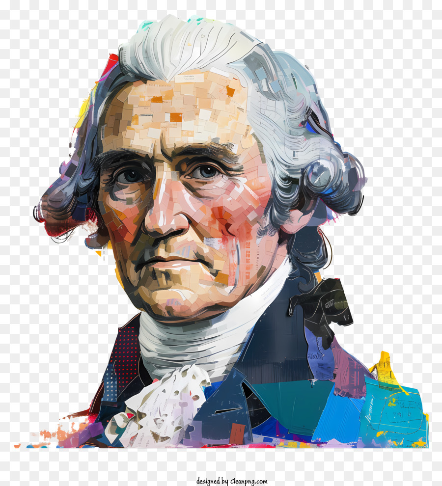 Descarga gratuita de Thomas Jefferson, Retrato, Presidente George Washington Imágen de Png