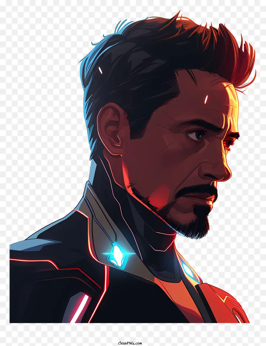 Iron Man，Traje Futurista PNG