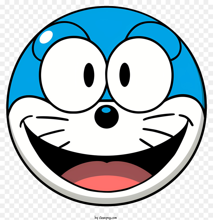 Descarga gratuita de Doraemon, Carácter Azul, Sonrisa Imágen de Png