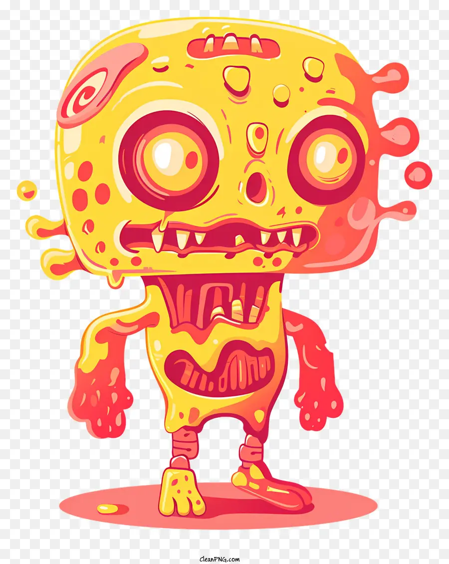 Zombie，De Dibujos Animados Monstruo PNG