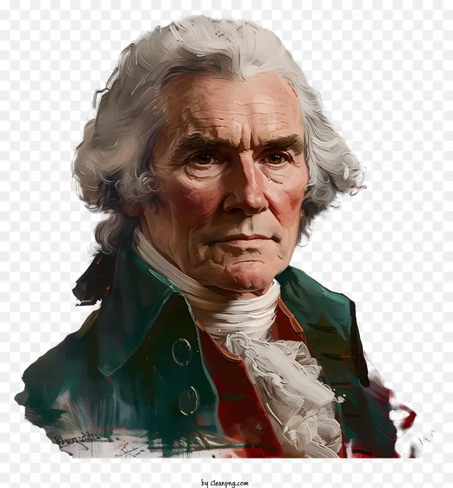 Thomas Jefferson，Guerra Revolucionaria Americana PNG