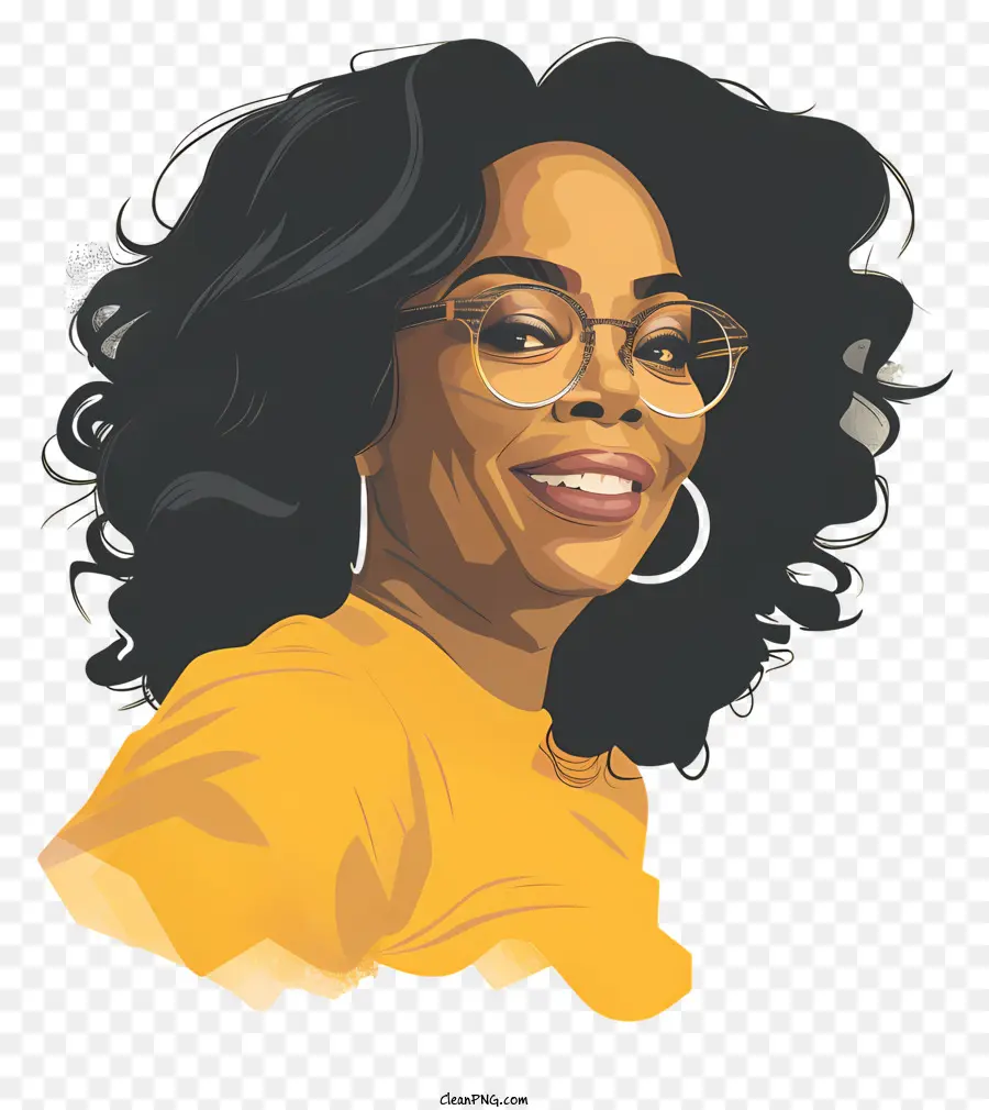 Oprah Winfrey，La Historieta PNG