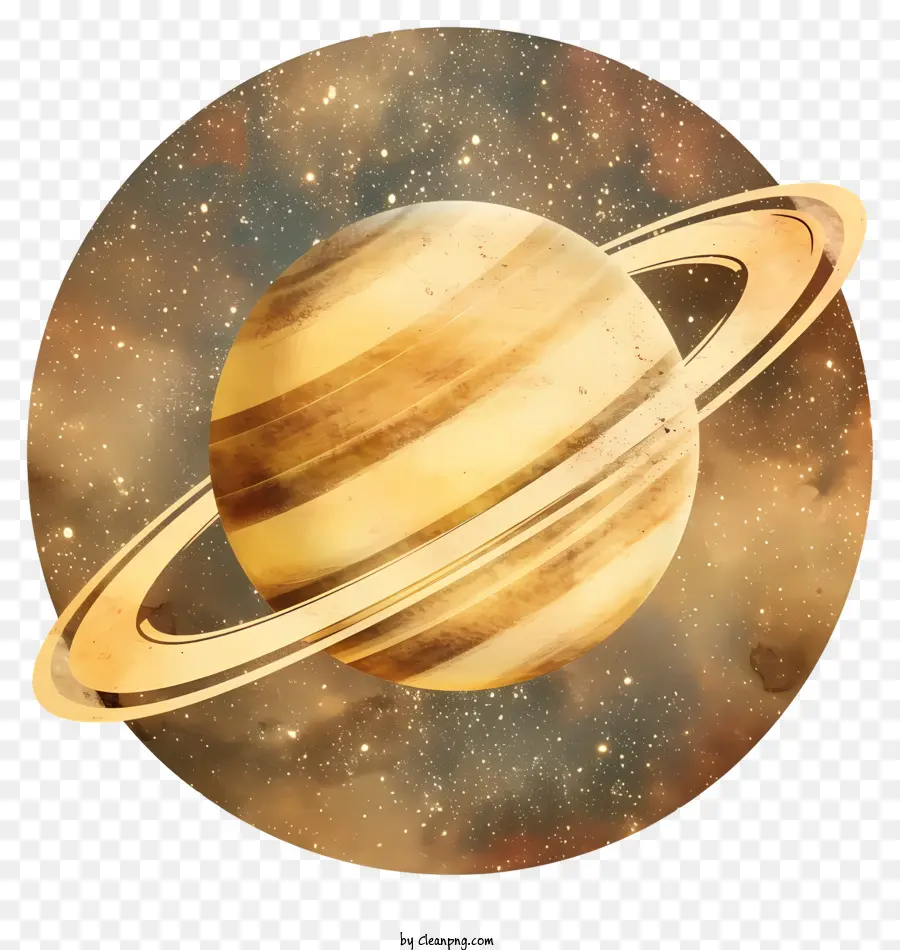 Saturno，Satélite PNG