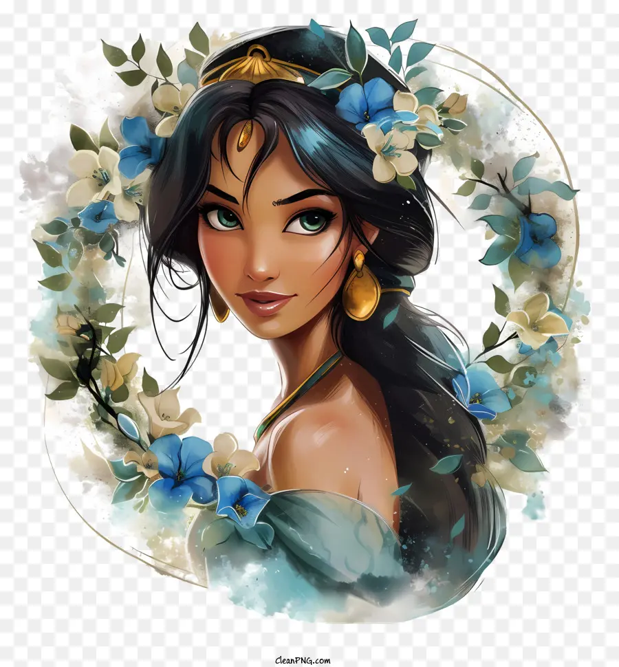 La Princesa De Disney，Mujer Joven PNG