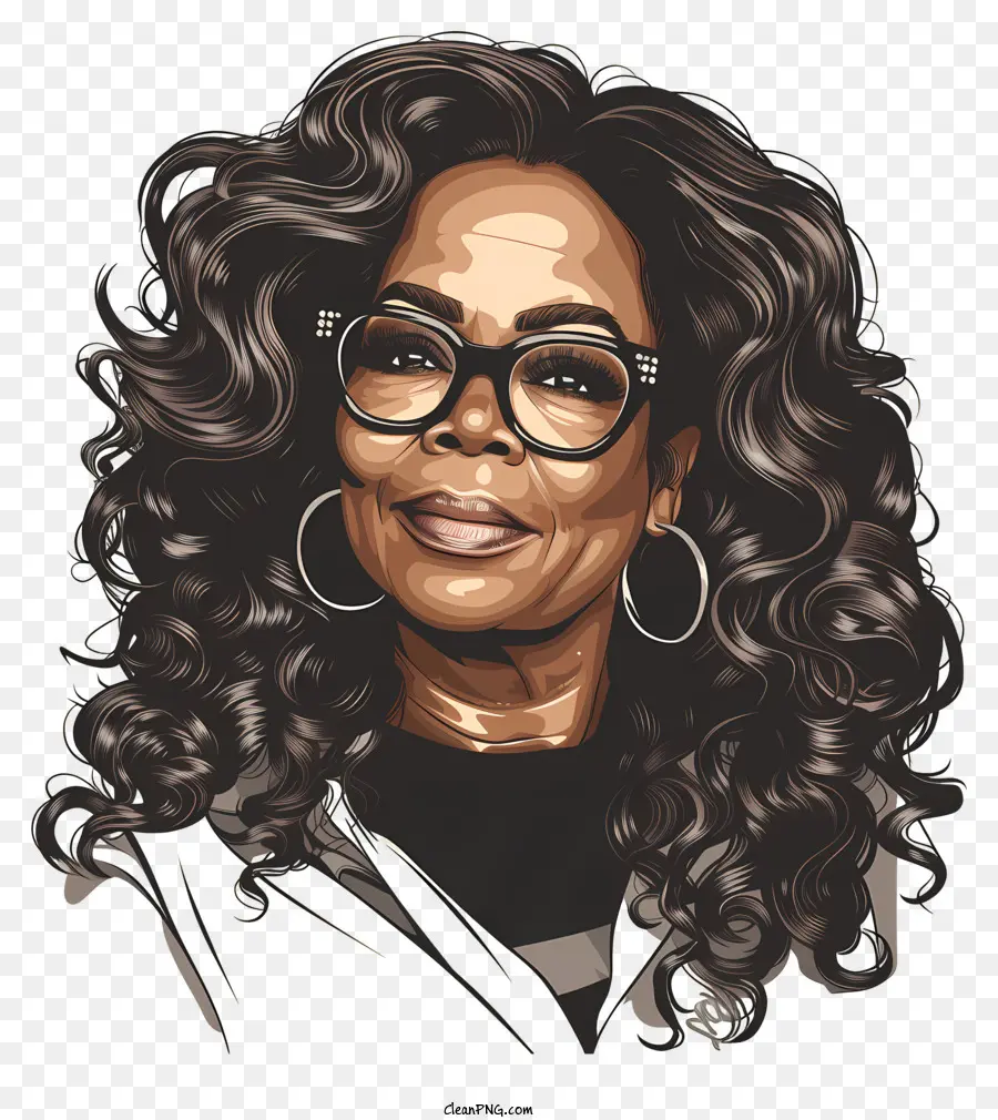 Oprah Winfrey，Actriz Famosa PNG