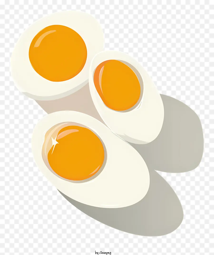 Huevo Cocido，Huevos Duros PNG