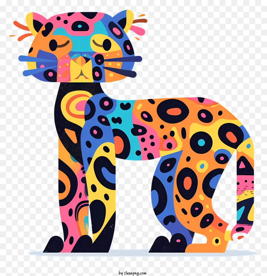 Leopardo Abstracto，Leopardo PNG