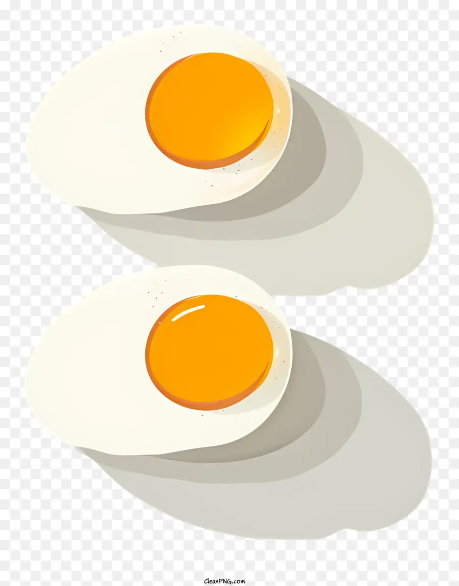 Huevo Cocido，Huevos Fritos PNG