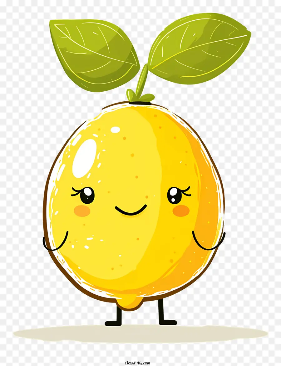 Limón De Dibujos Animados，Lindo Limon PNG