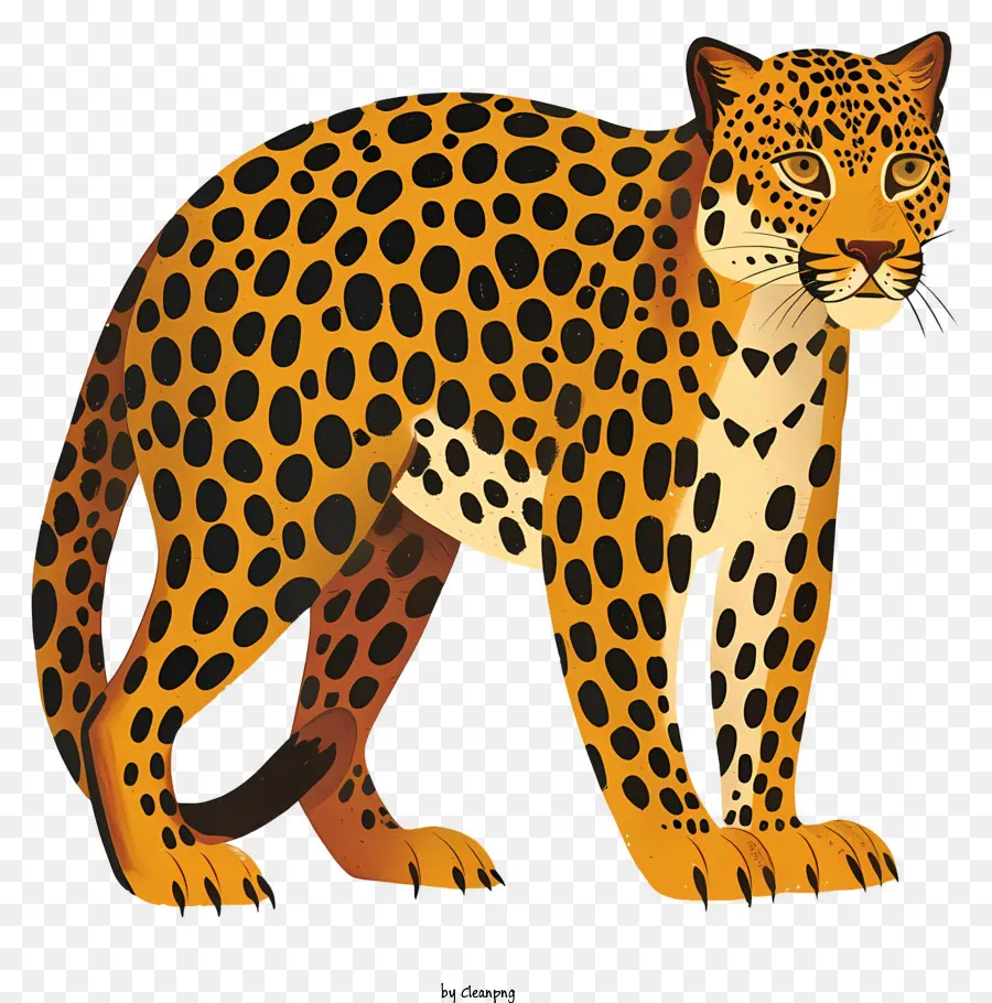 Leopardo Abstracto，Leopardo PNG