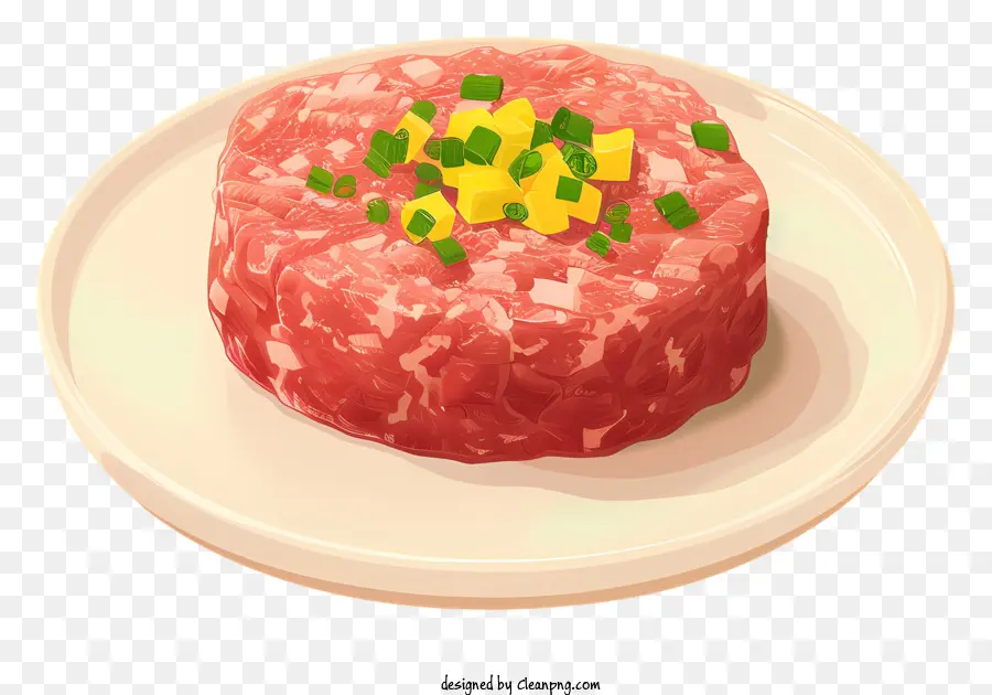 Steak Tartar，Receta De Pan De Carne PNG