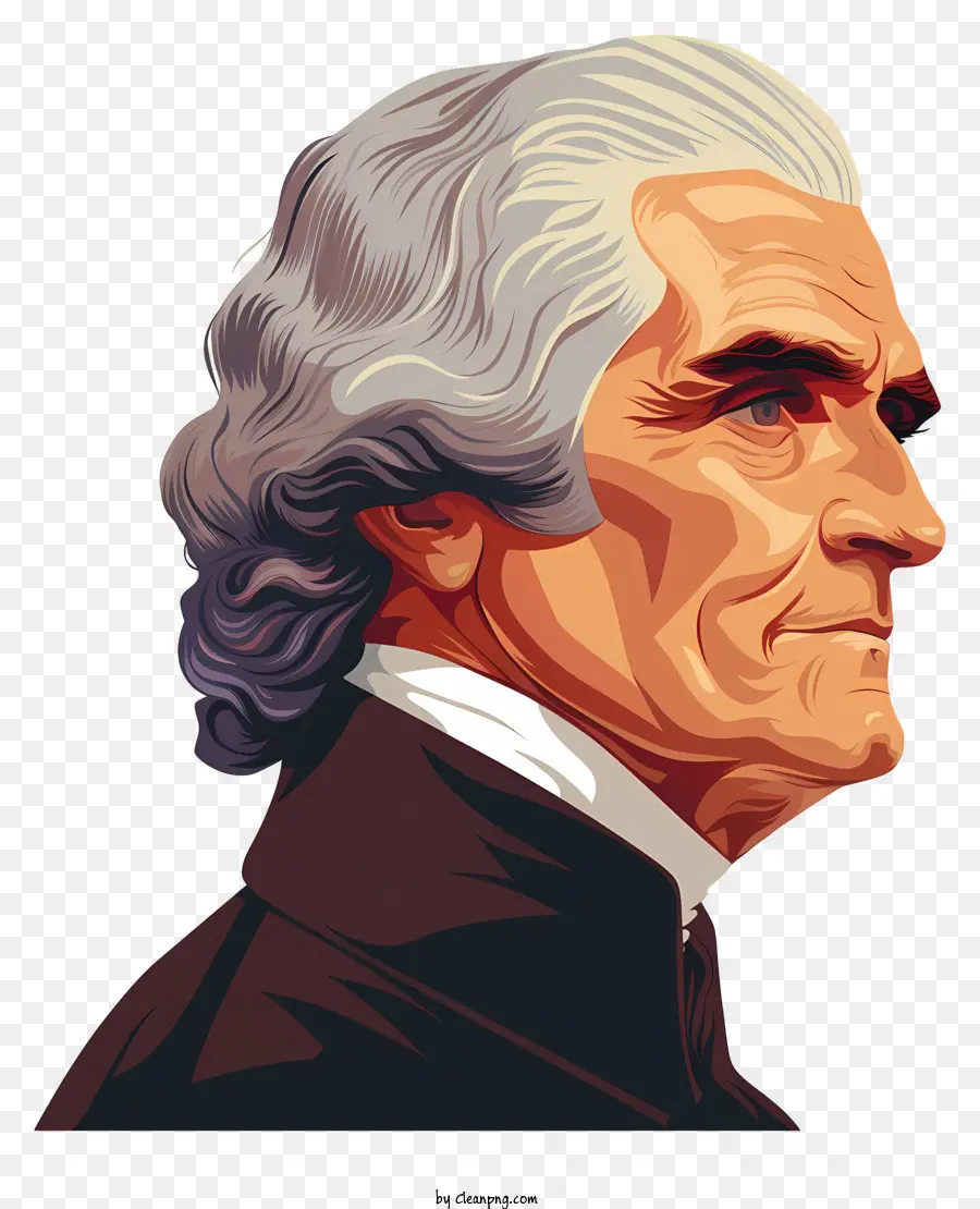 Thomas Jefferson，Figura Histórica PNG