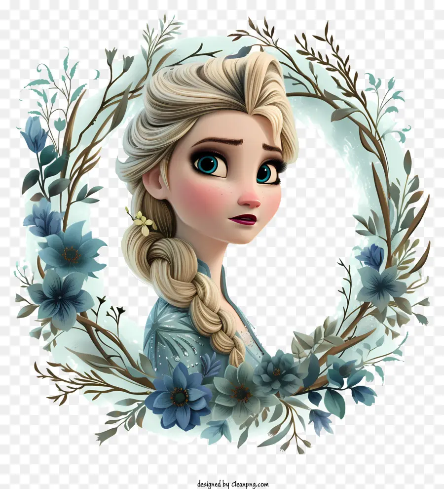 La Princesa De Disney，Hermosa Mujer Rubia PNG