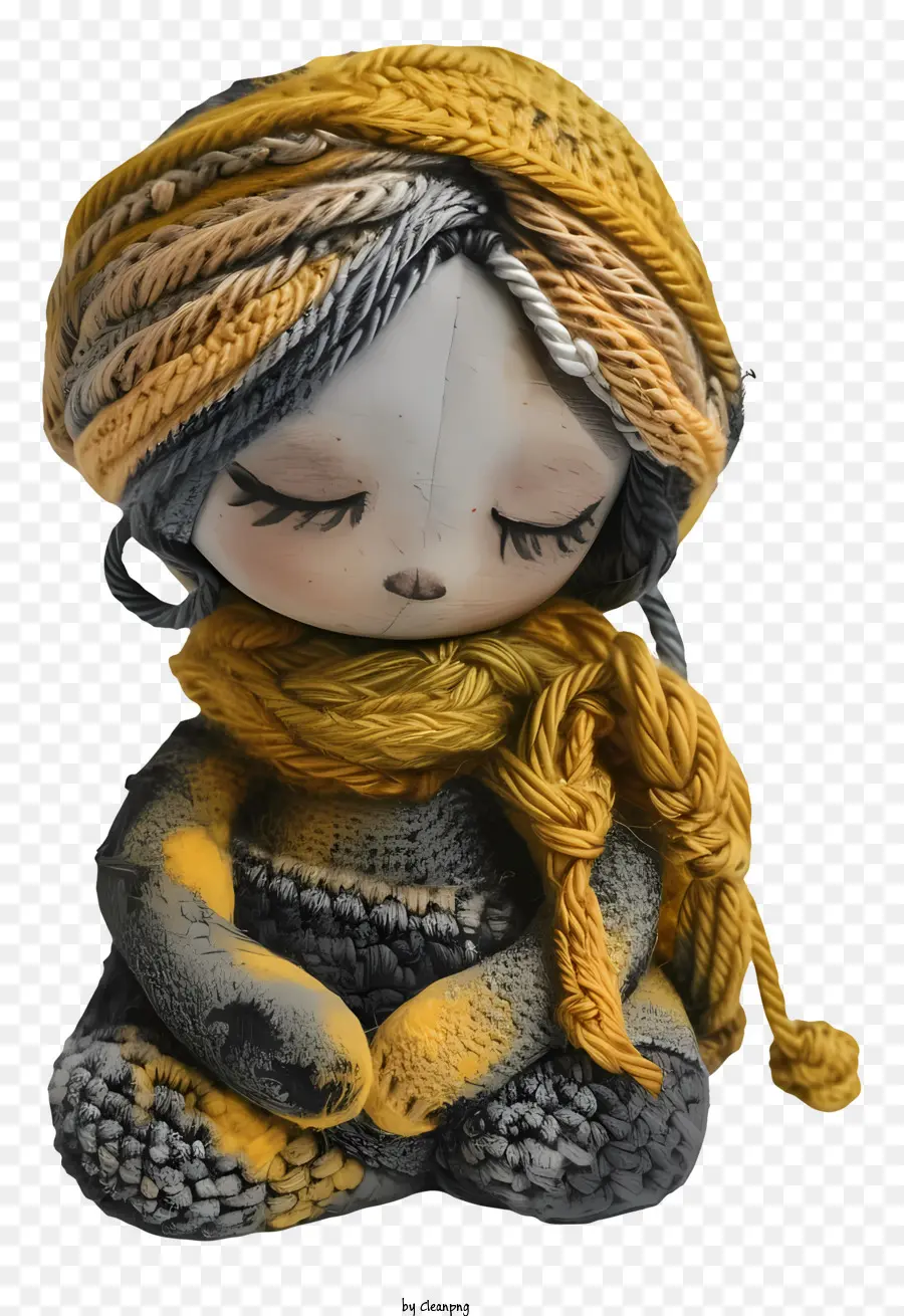 Amigurumi Dol，Muñeca PNG