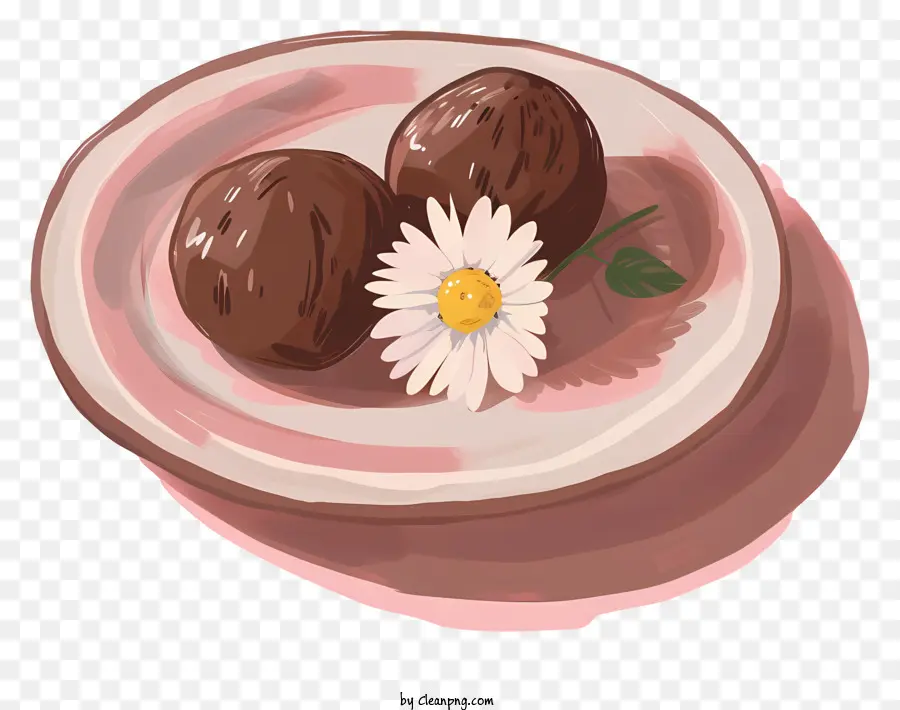 Laddu，Trufas De Chocolate PNG