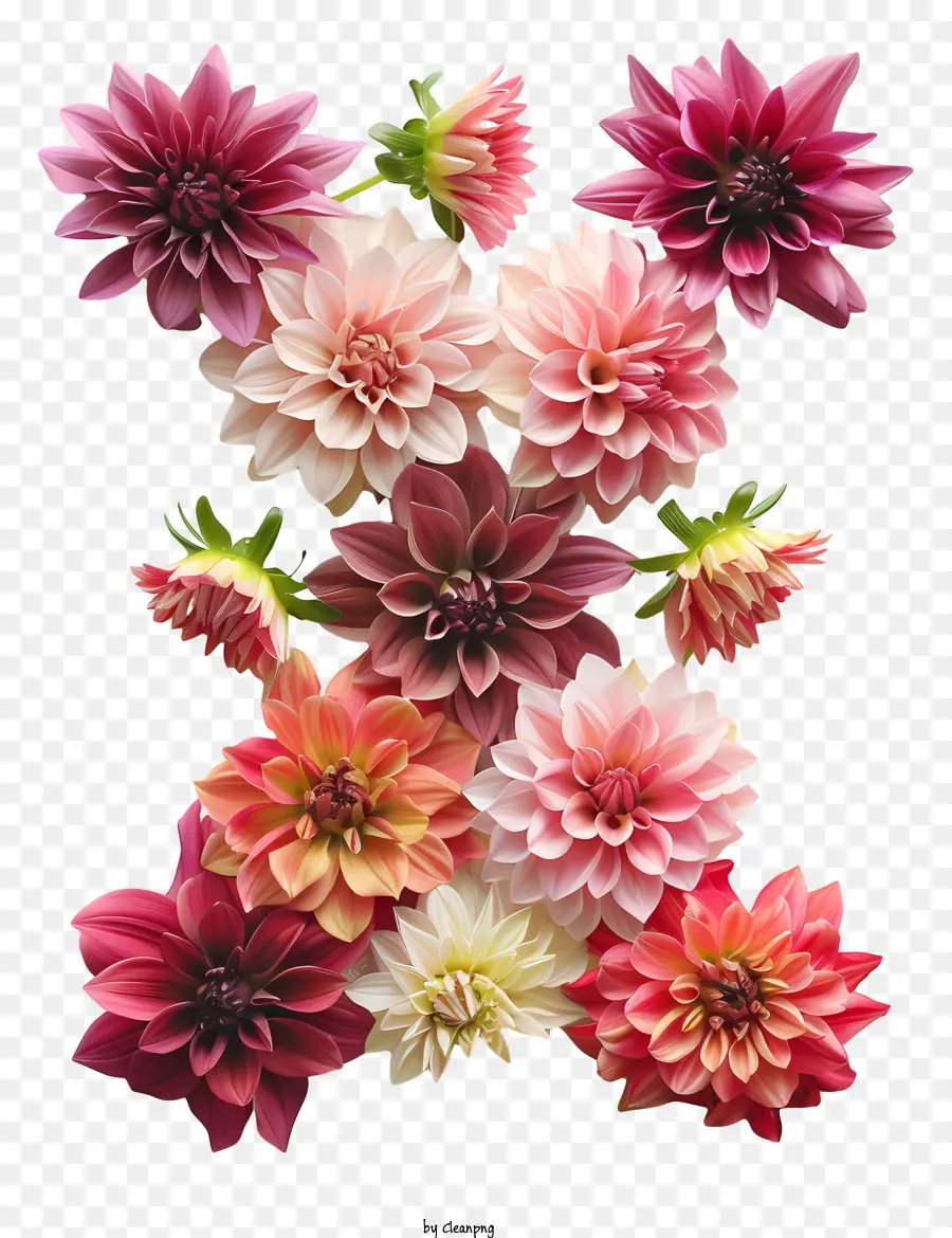 Letra Floral X，Los Narcisos PNG