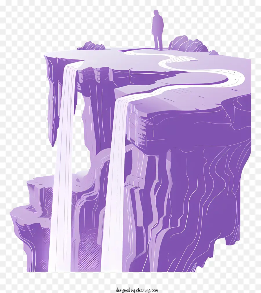 Cascada，Acantilado PNG