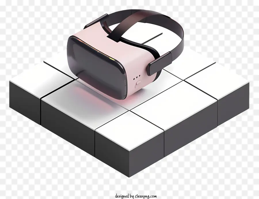 Vr Headset，Auriculares De Realidad Virtual Rosa PNG