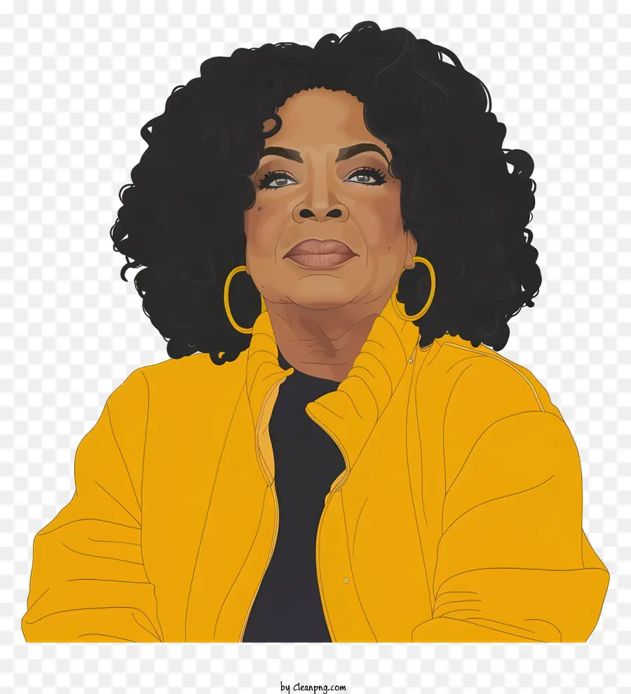 Oprah Winfrey，Caricatura PNG