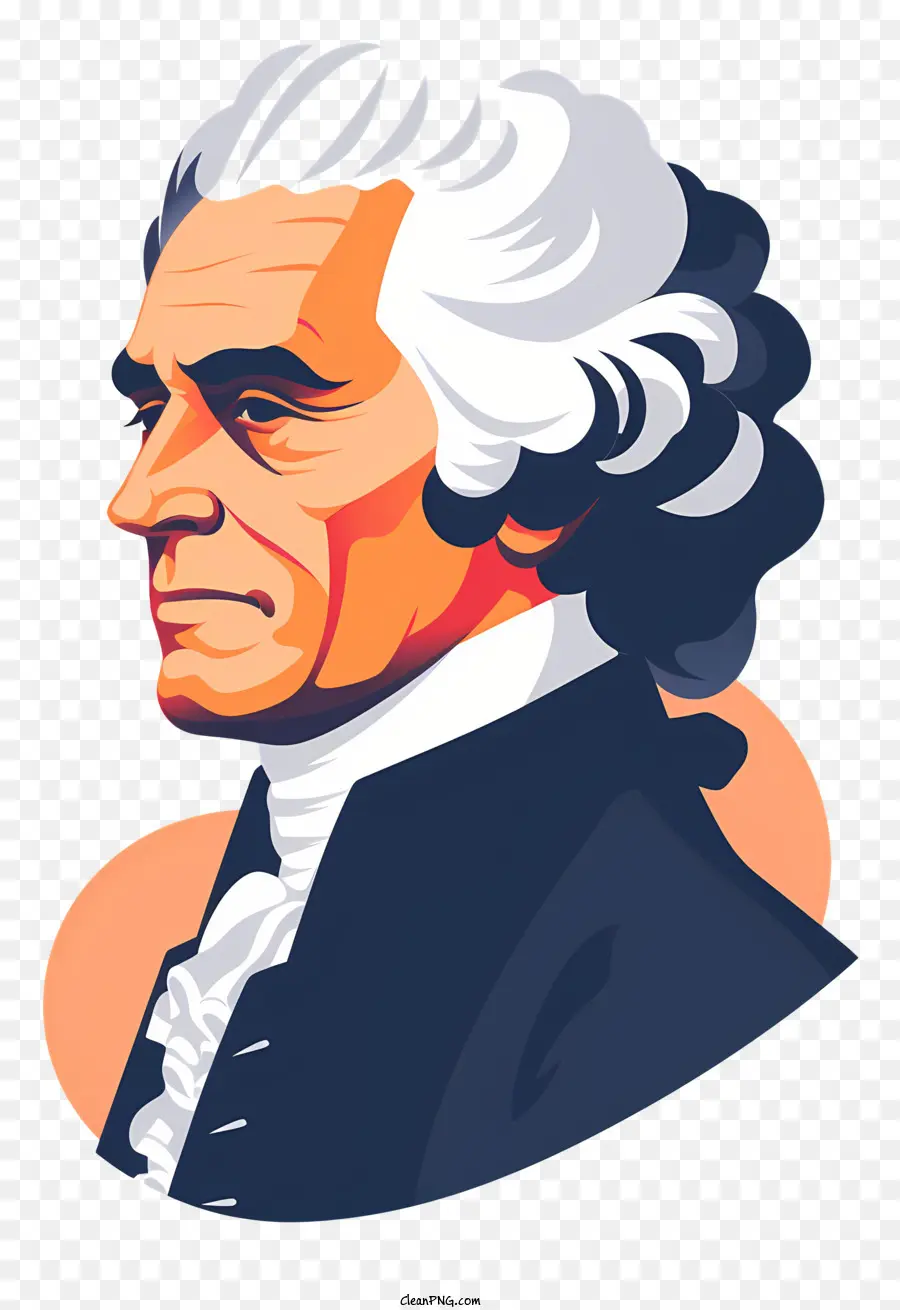 Thomas Jefferson，Retrato PNG