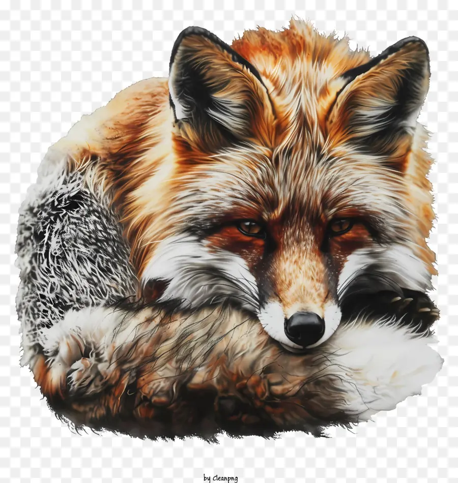 Fox，Fox Pintura PNG