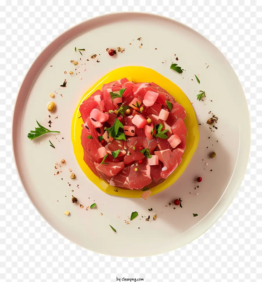 Steak Tartar，Placa PNG