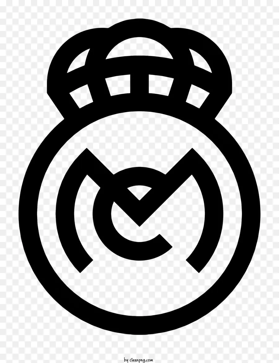El Real Madrid Logo，Madrid Football Club PNG