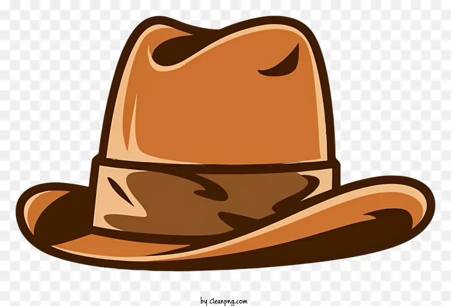 Sombrero，Sombrero De Vaquero Marrón PNG