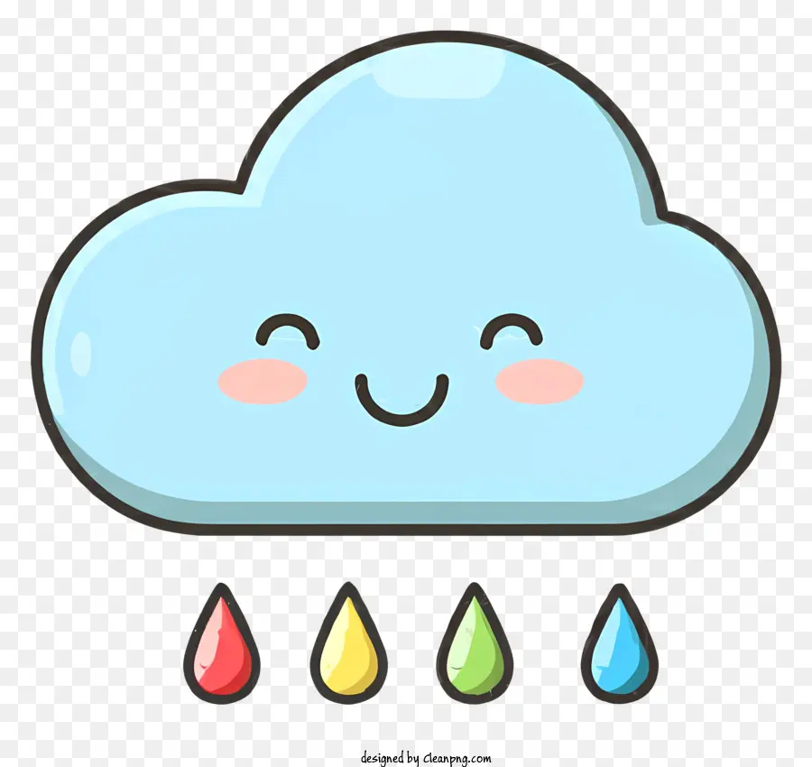 La Nube，Nube Sonriente PNG