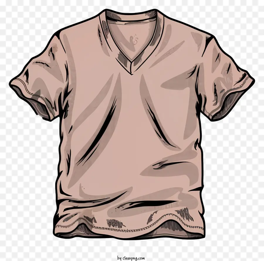 Paño，Camiseta Gris PNG