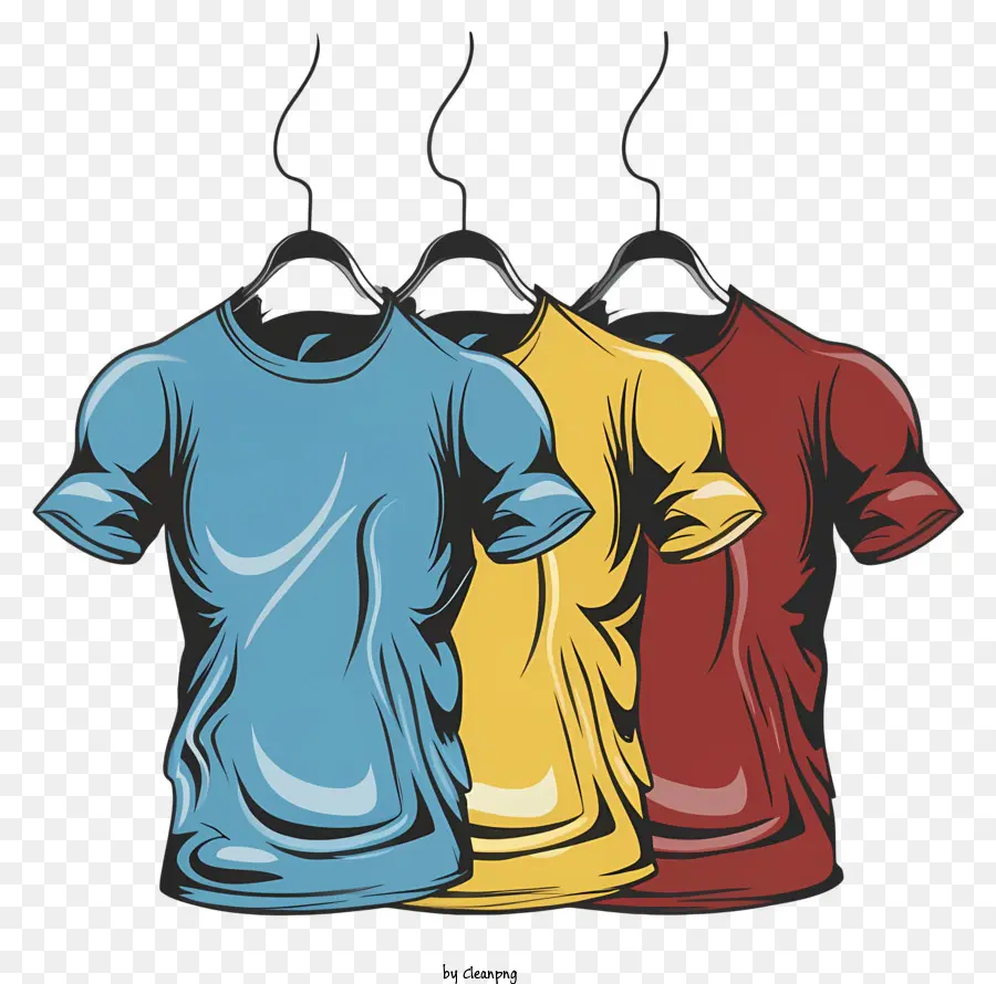 Paño，Camisetas Colgantes PNG