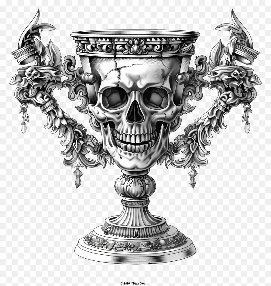 Trofeo，Taza De Plata Grande PNG