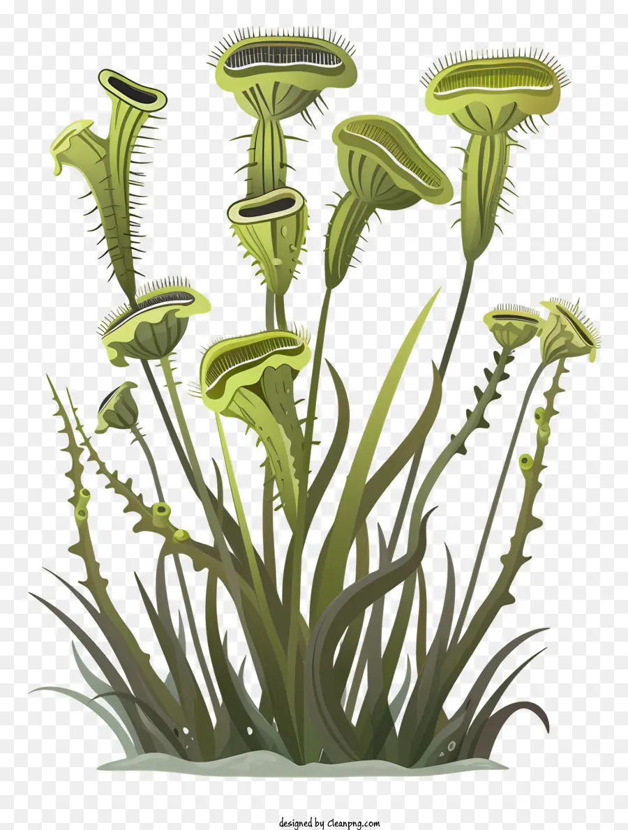 Planta Carnívora，Plantas Verdes PNG