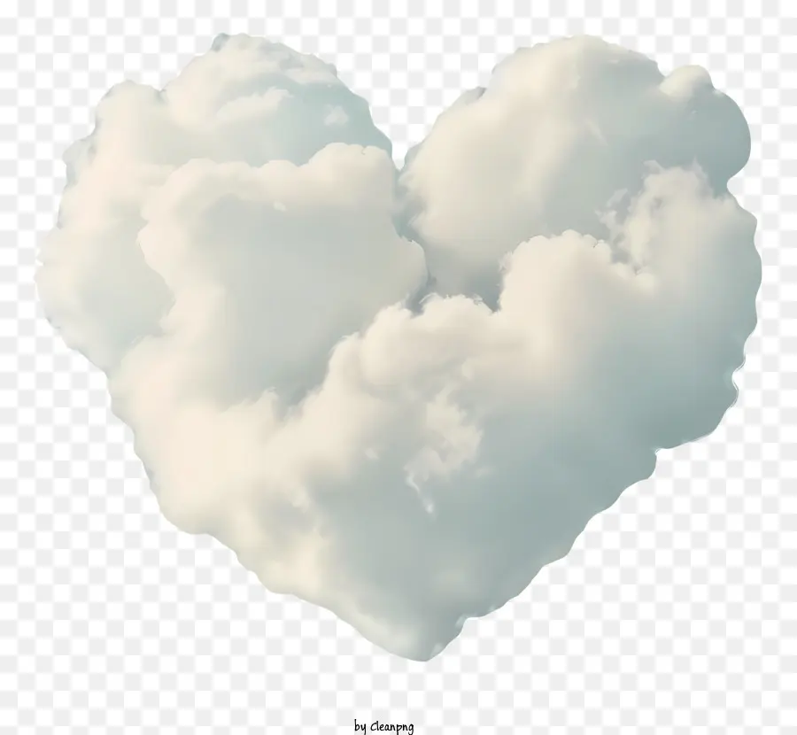 Corazón De Nube，Cielo PNG