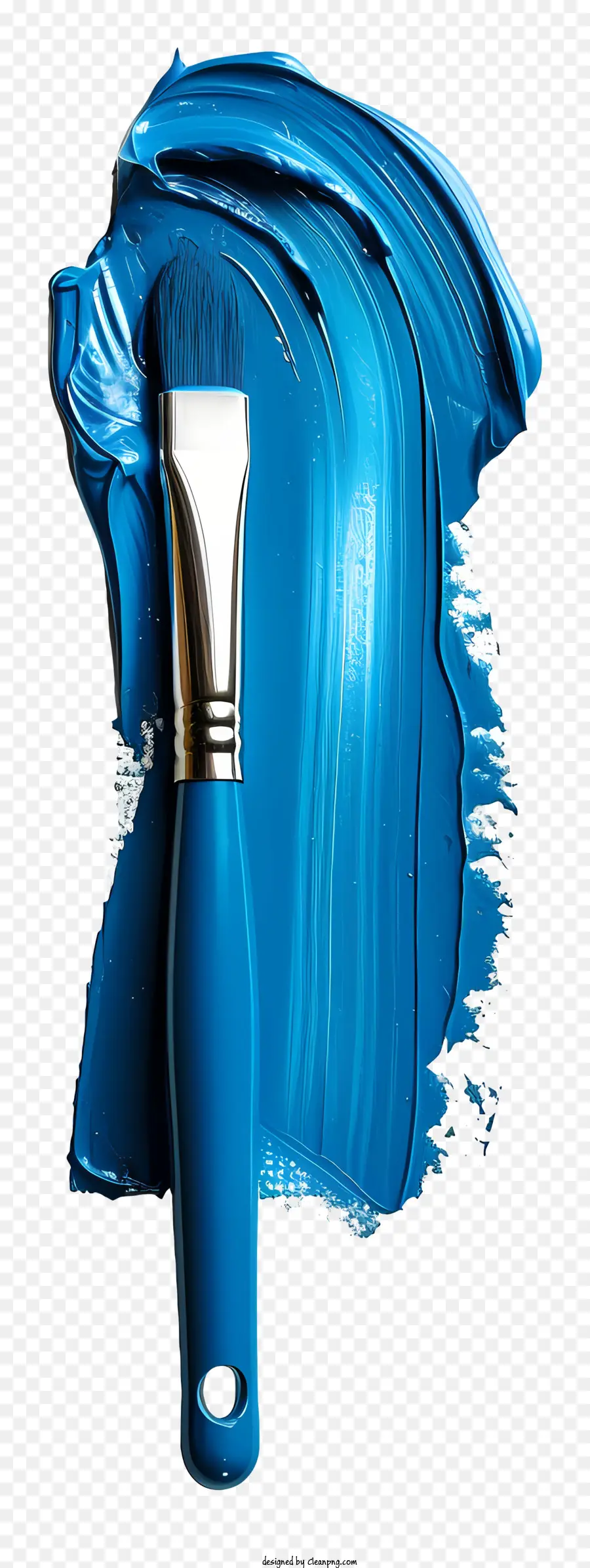 Cepillo Azul，Pincel Azul PNG